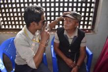 निशुल्क आँखा स्वास्थ्य शिविरको तस्विरहरु